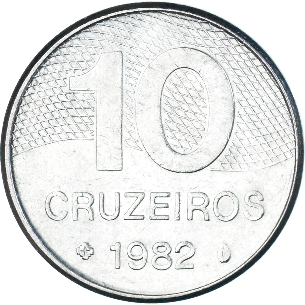Moeda, Brasil, 10 Cruzeiros, 1982
