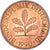 Coin, Germany, 2 Pfennig, 1990
