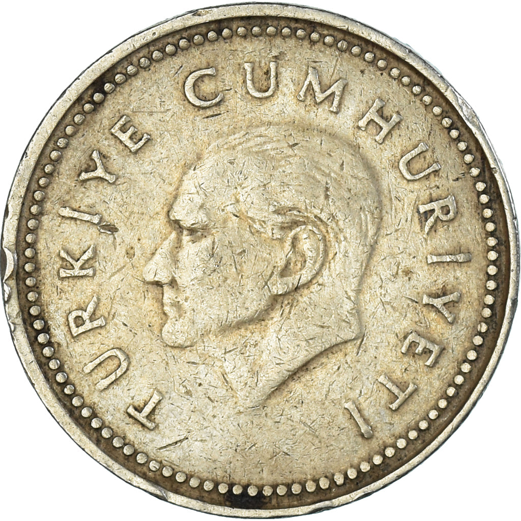 Monnaie, Turquie, 5000 Lira, 1993