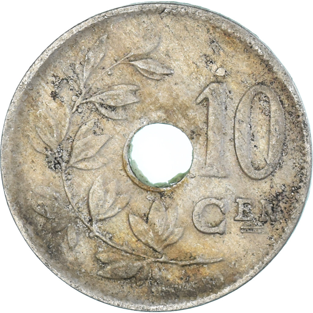Münze, Belgien, 10 Centimes, 1922