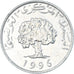 Moneda, Túnez, 5 Millim, 1996