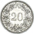 Moneda, Suiza, 20 Rappen, 1912