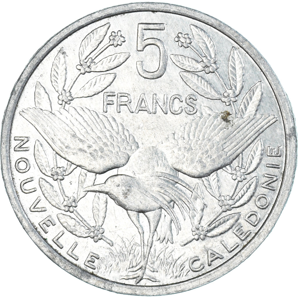 Münze, Neukaledonien, 5 Francs, 1998