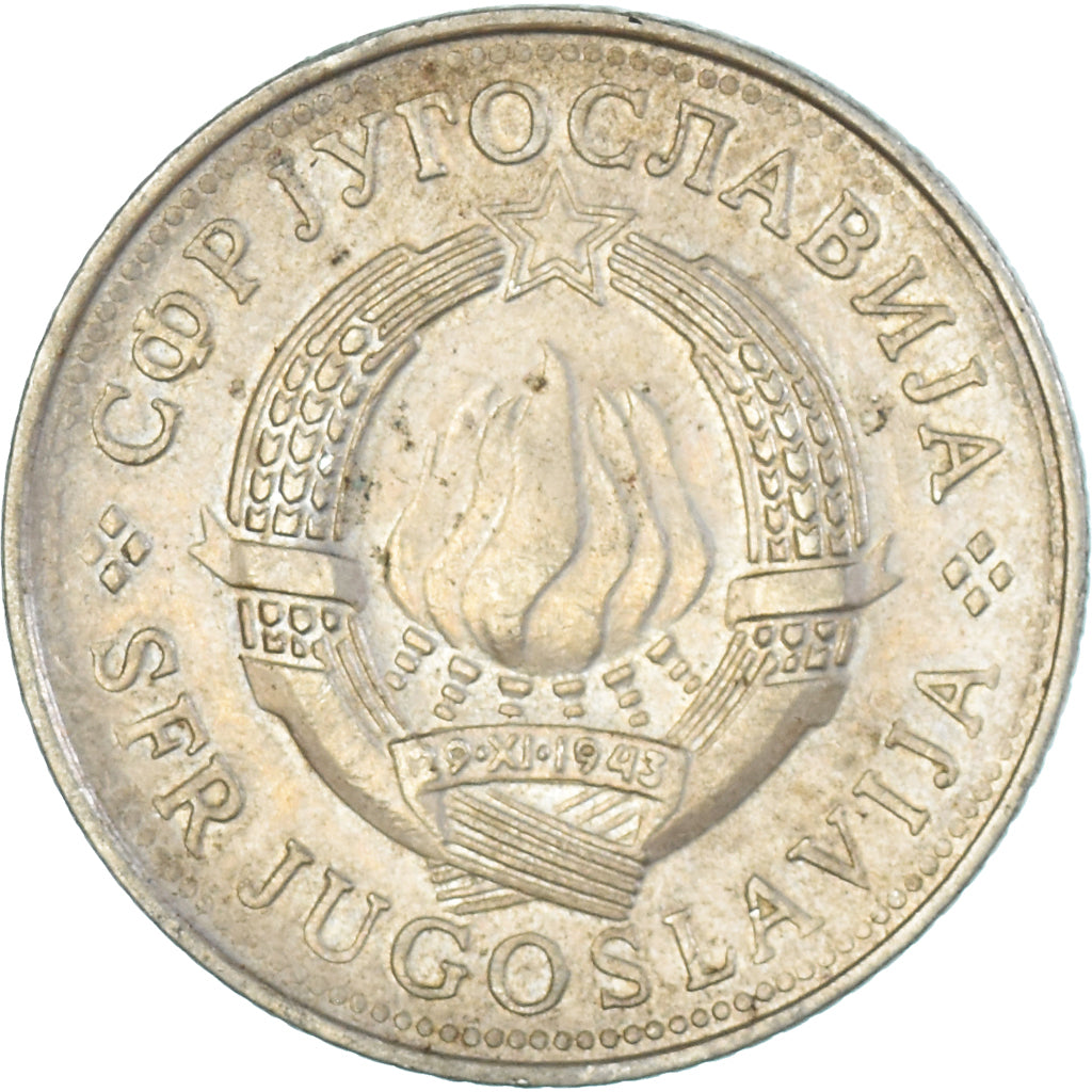 Moneda, Yugoslavia, 5 Dinara, 1979