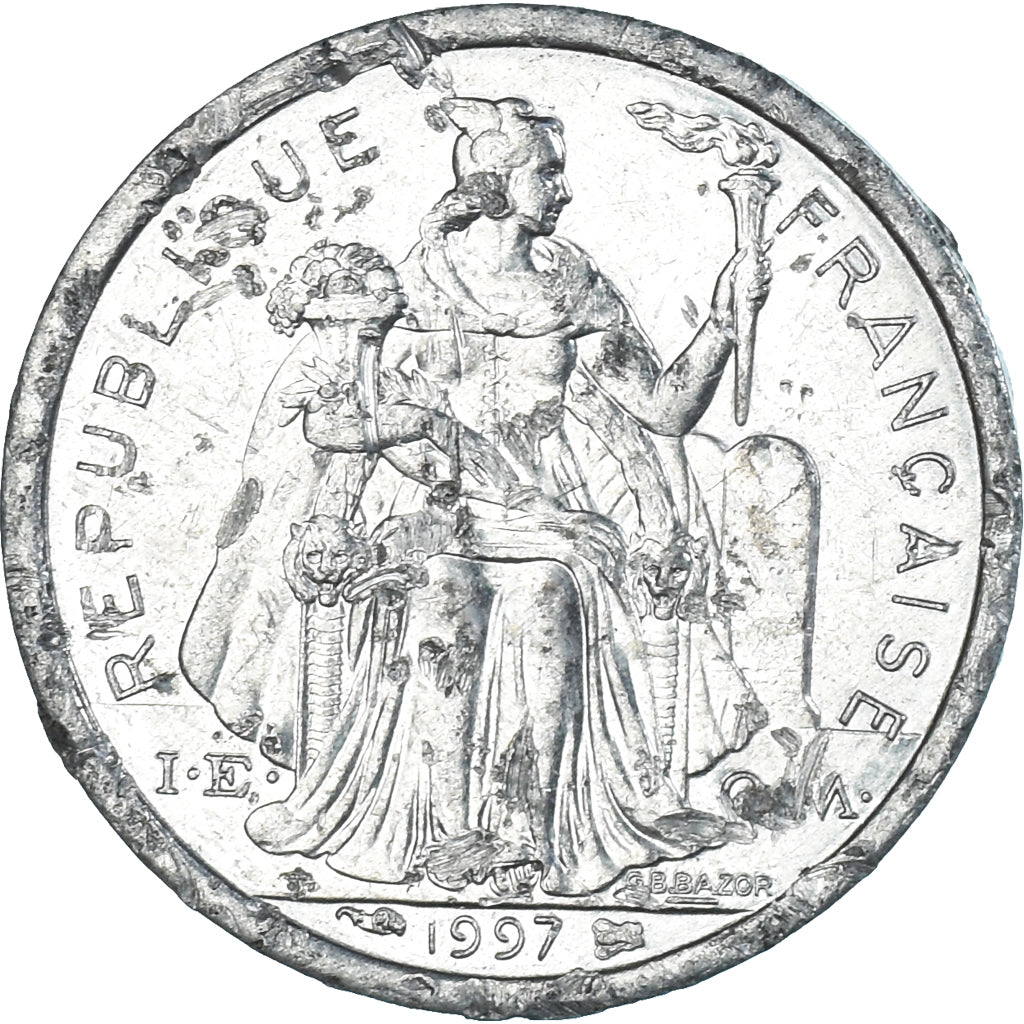 Moneda, Nueva Caledonia, Franc, 1997