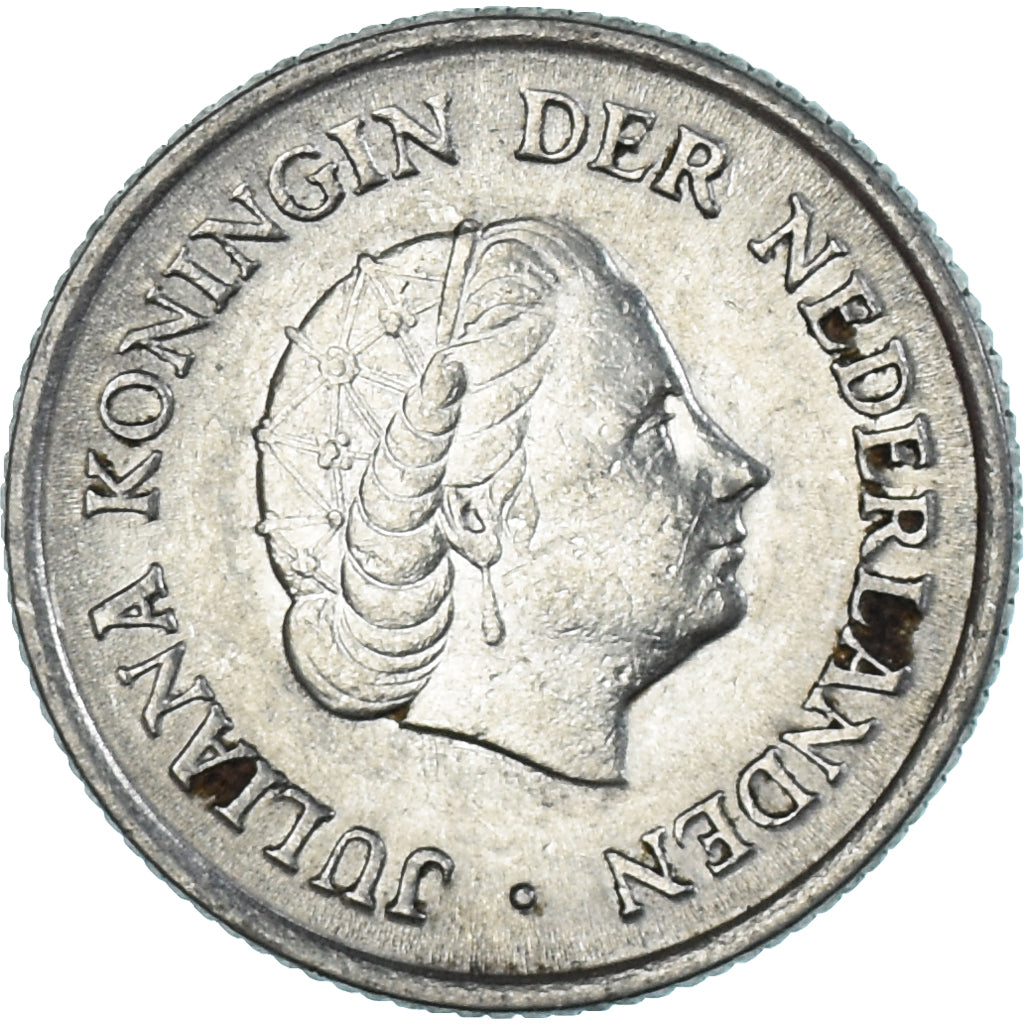 Moeda, Países Baixos, 25 Cents, 1957