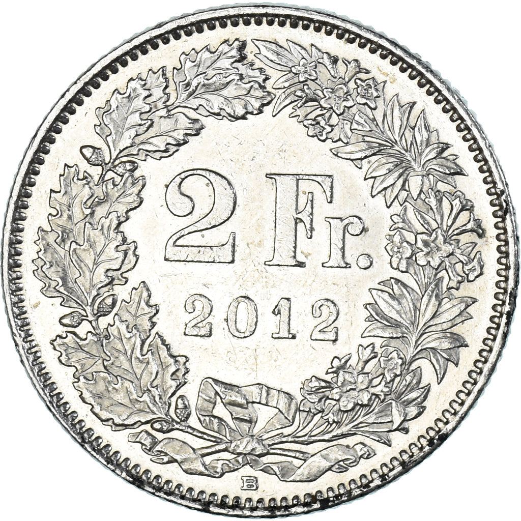 Moneda, Suiza, 2 Francs, 2012