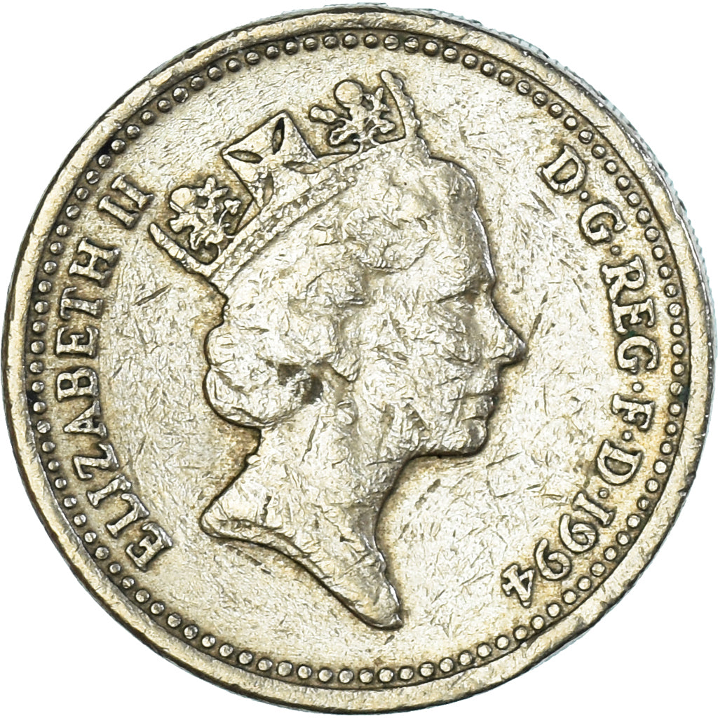 Coin, Great Britain, Pound, 1994