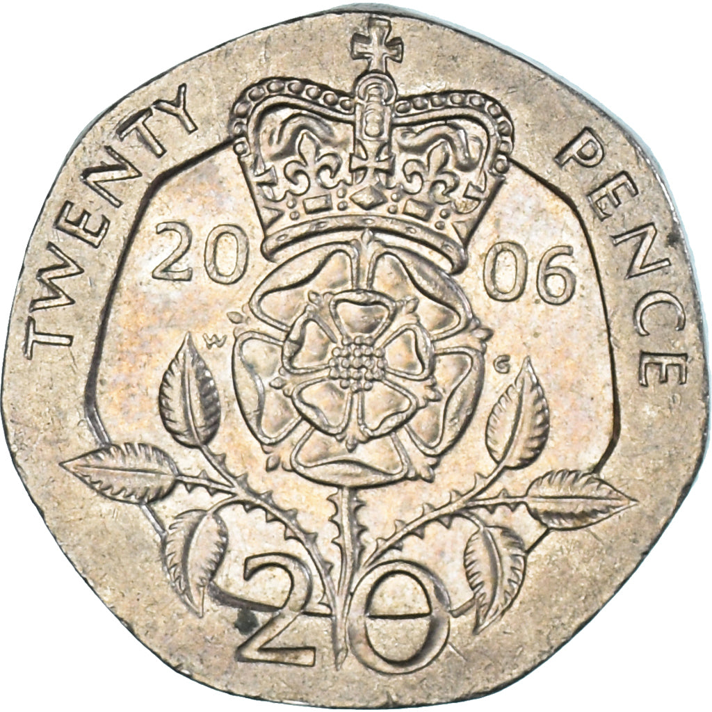 Coin, Great Britain, 20 Pence, 2006