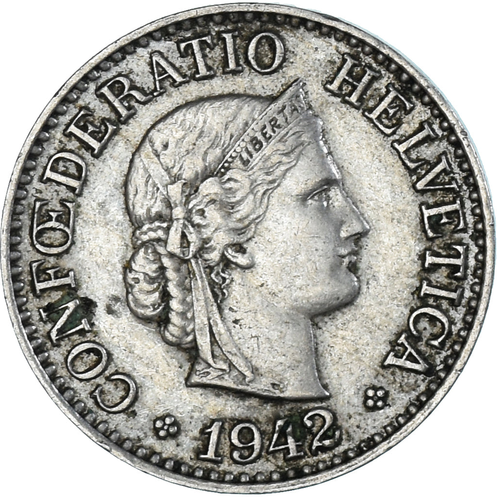 Moneta, Szwajcaria, 10 Rappen, 1942