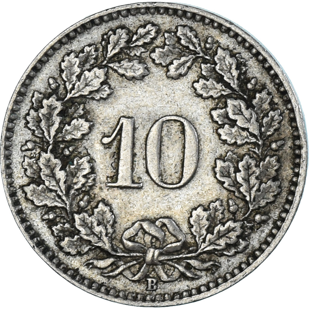 Moneta, Szwajcaria, 10 Rappen, 1942