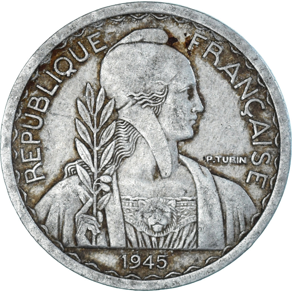 Coin, FRENCH INDO-CHINA, 20 Cents, 1945