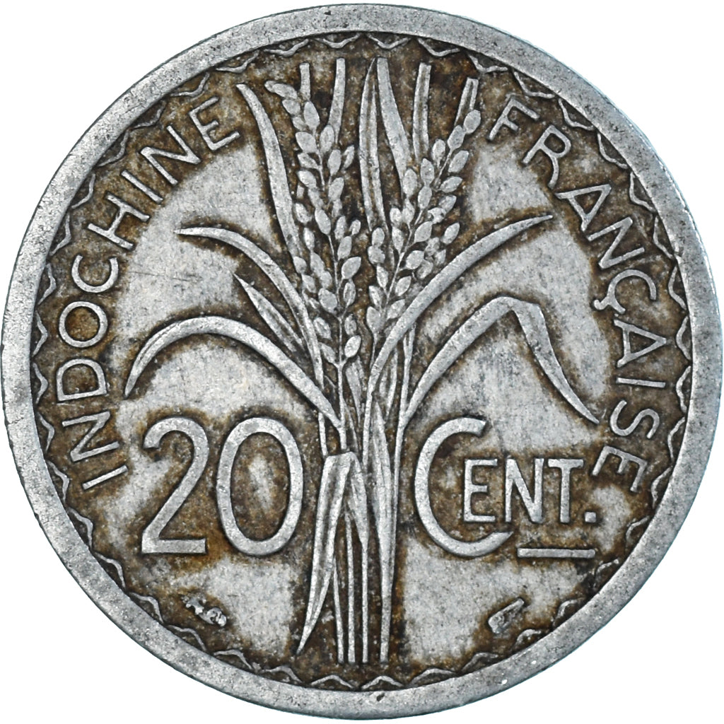 Coin, FRENCH INDO-CHINA, 20 Cents, 1945