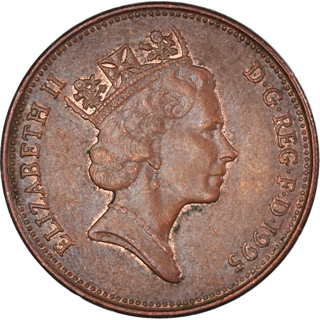 Coin, Great Britain, 2 Pence, 1995
