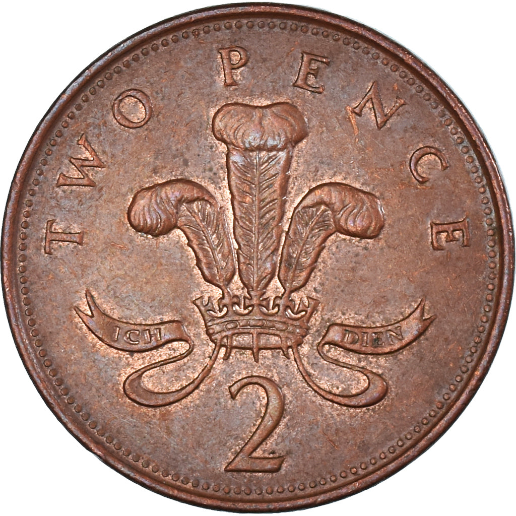 Coin, Great Britain, 2 Pence, 1995