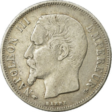 Münze, Frankreich, Napoleon III, Napoléon III, Franc, 1856, Paris, S+, Silber