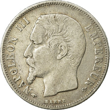 Moneta, Francja, Napoleon III, Napoléon III, Franc, 1856, Paris, VF(30-35)