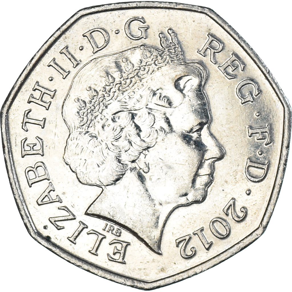 Moneda, Gran Bretaña, 50 Pence, 2012