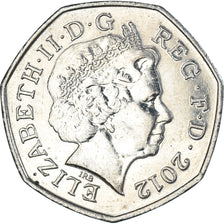 Moneda, Gran Bretaña, 50 Pence, 2012