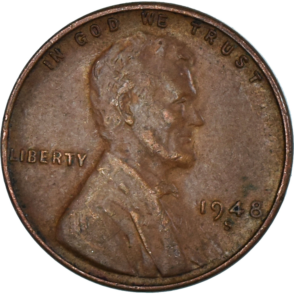 Münze, Vereinigte Staaten, Cent, 1948