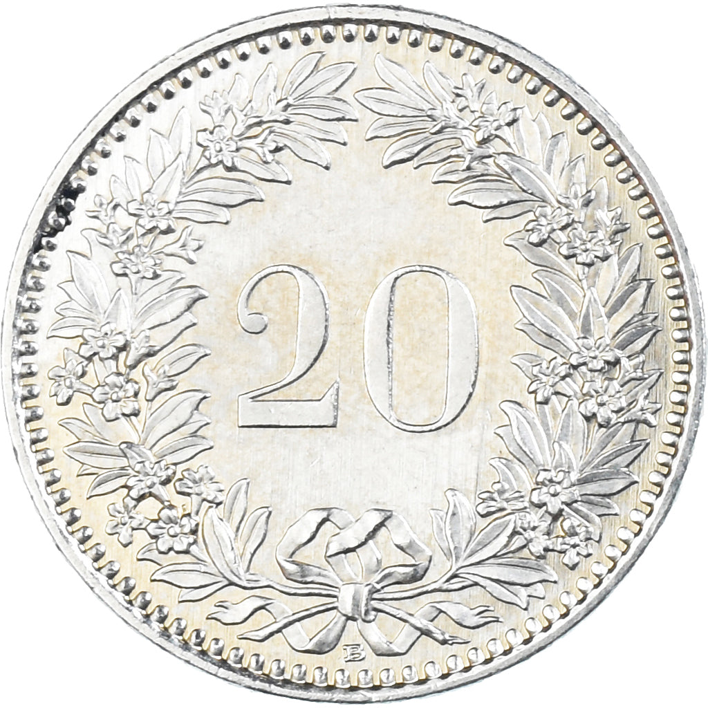 Coin, Switzerland, 20 Rappen, 2016