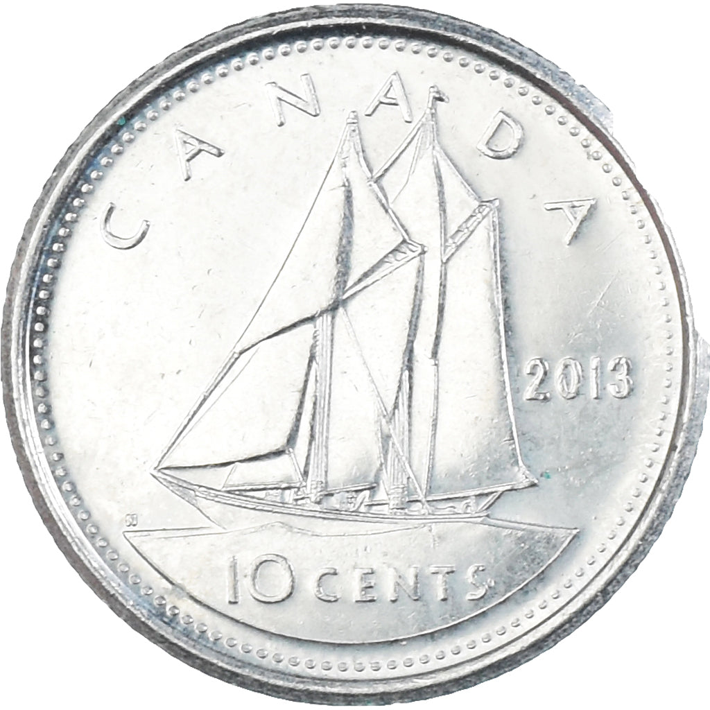 Monnaie, Canada, 10 Cents, 2013