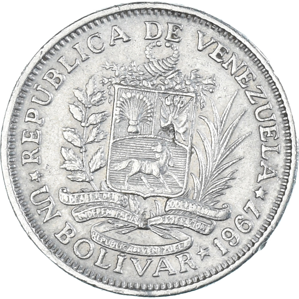Monnaie, Venezuela, Bolivar, 1967
