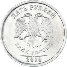 Coin, Russia, 5 Roubles, 2010