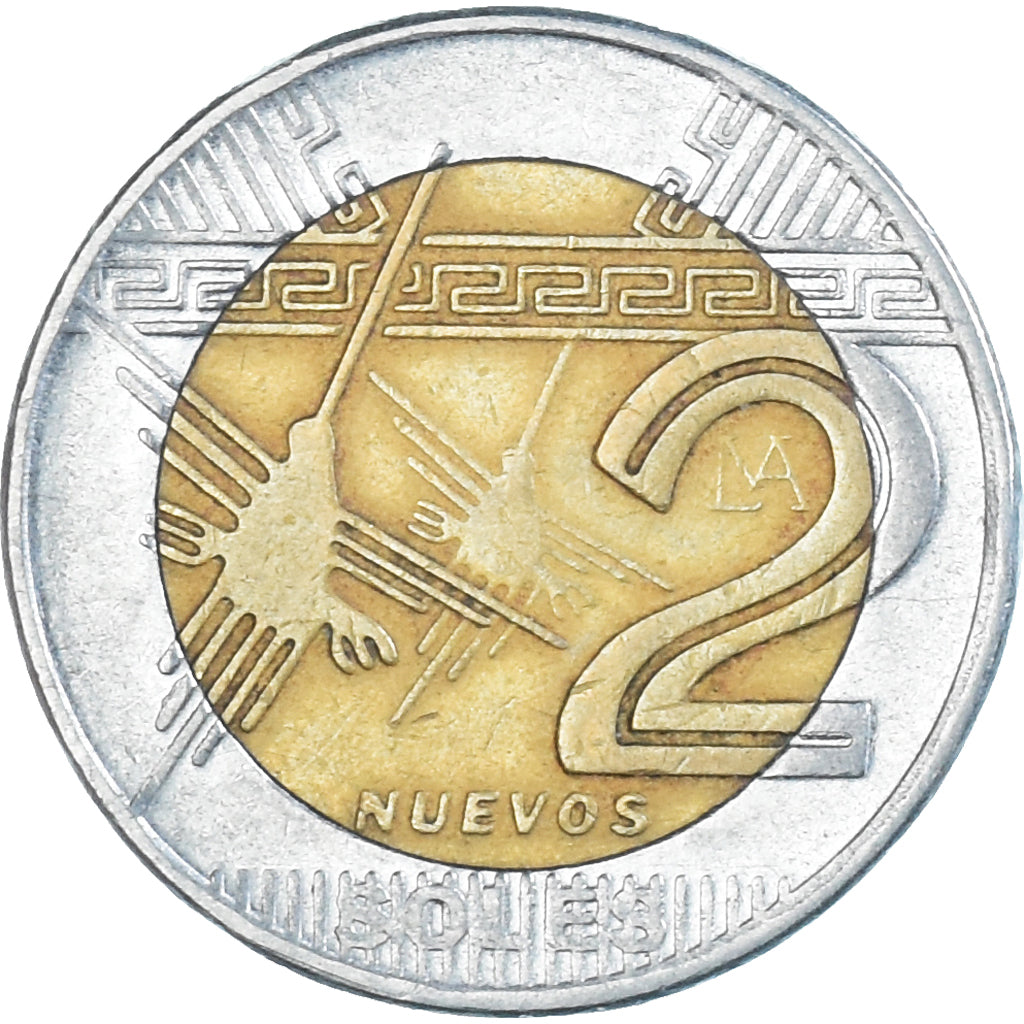 Münze, Peru, 2 Nuevos Soles, 2010