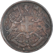 Moneda, India, 1/4 Anna, 1835