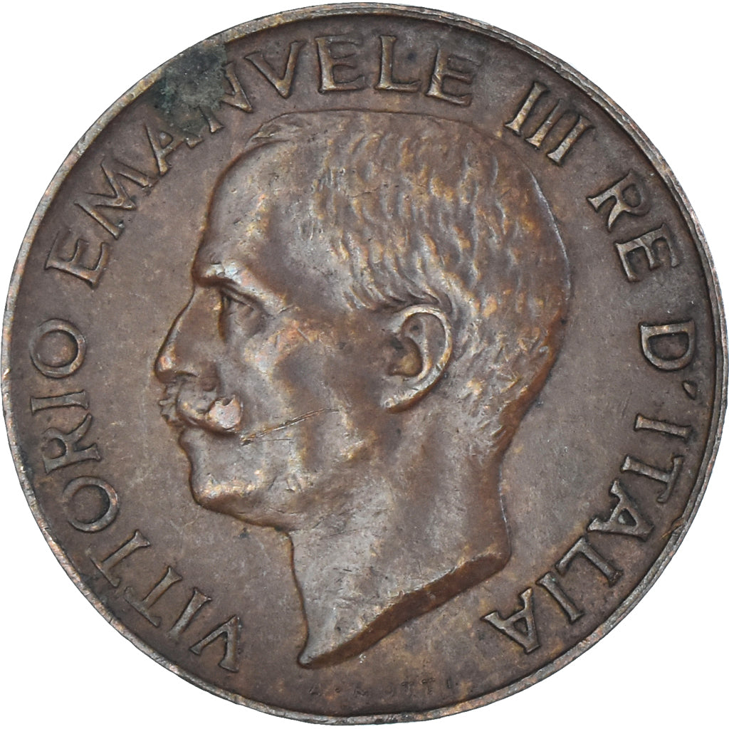 Moeda, Itália, 5 Centesimi, 1922