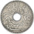 Monnaie, Tunisie, 25 Centimes, 1919