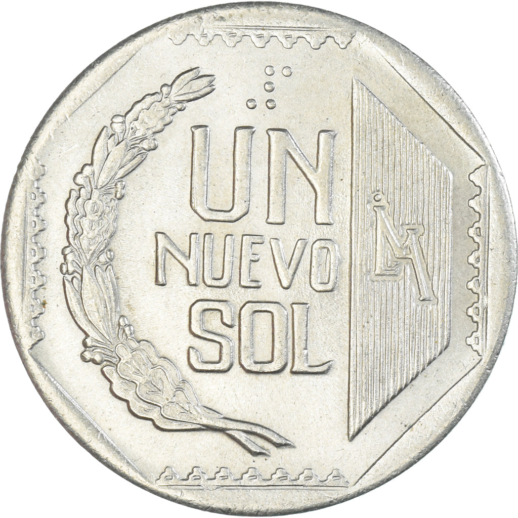 Moeda, Peru, Nuevo Sol, 1992