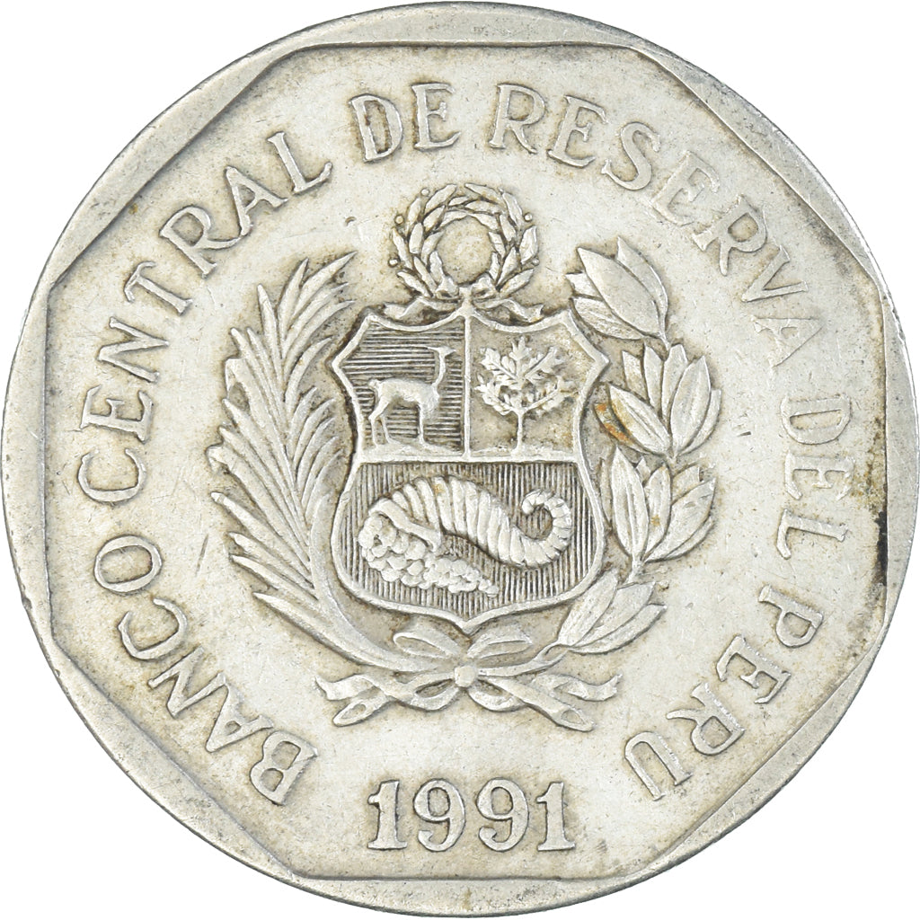 Moneda, Perú, Nuevo Sol, 1991
