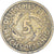 Monnaie, Allemagne, 5 Reichspfennig, 1924