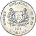 Coin, Singapore, 20 Cents, 1996
