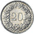 Moneda, Suiza, 20 Rappen, 1967
