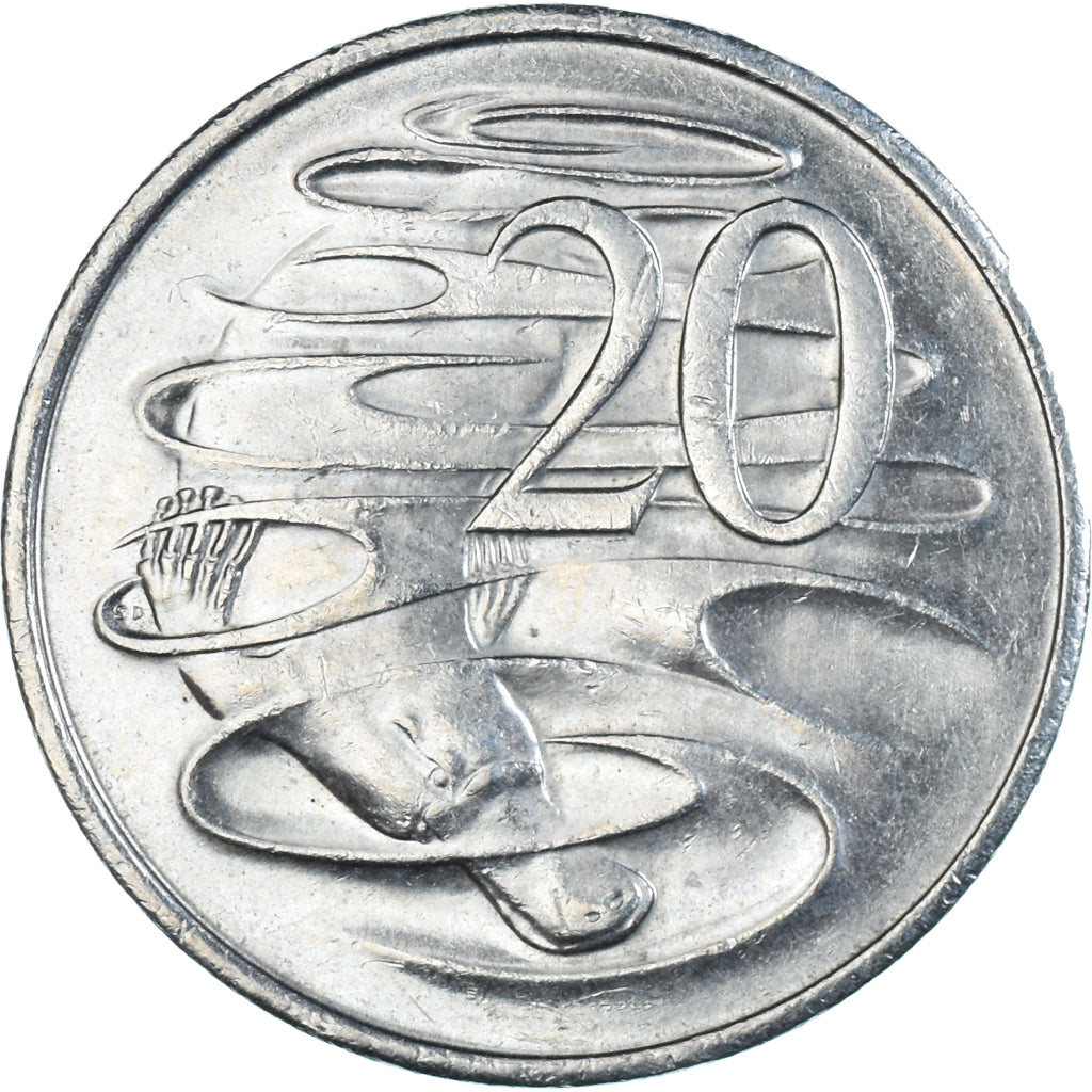 Coin, Australia, 20 Cents, 2000