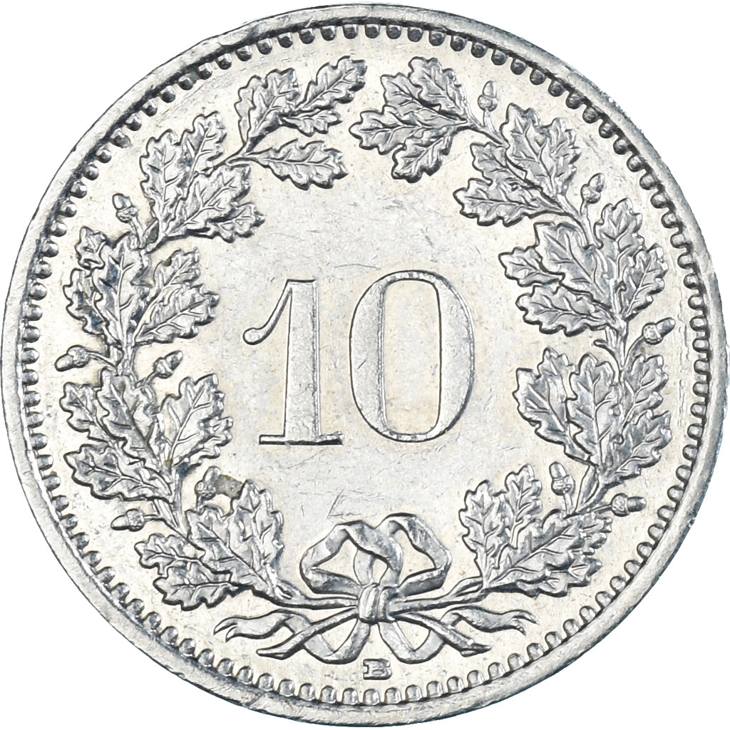 Moneda, Suiza, 10 Rappen, 2002