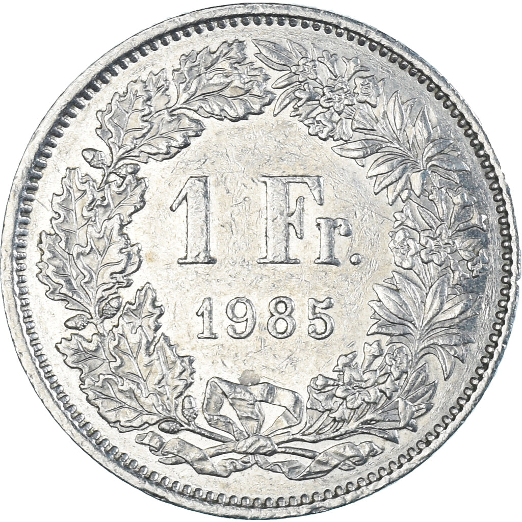 Coin, Switzerland, Franc, 1985