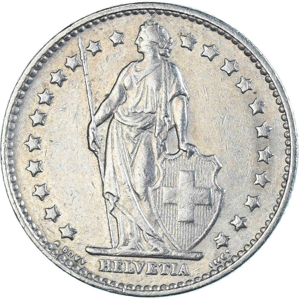 Coin, Switzerland, Franc, 1977
