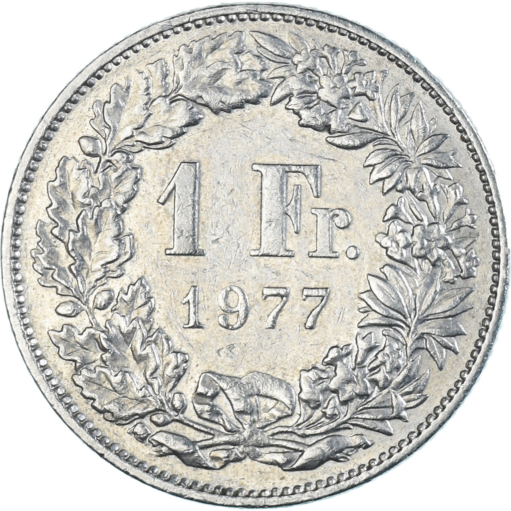 Coin, Switzerland, Franc, 1977