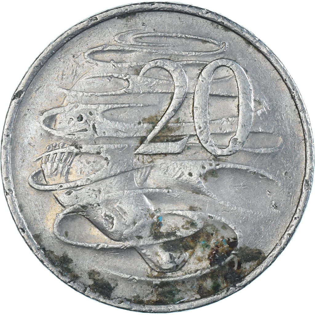 Coin, Australia, 20 Cents, 1981