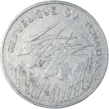 Monnaie, Tchad, 100 Francs, 1972