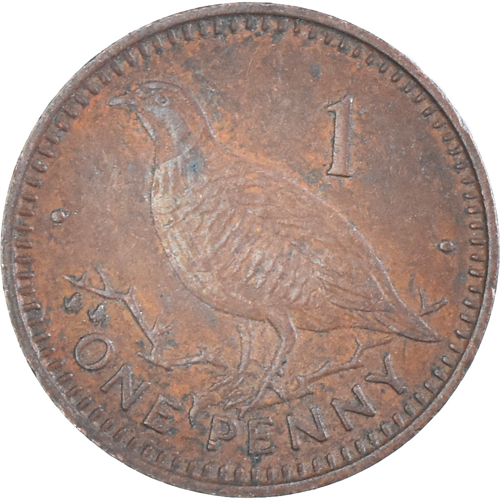 Monnaie, Gibraltar, Penny, 1991