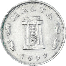 Coin, Malta, 5 Cents, 1977