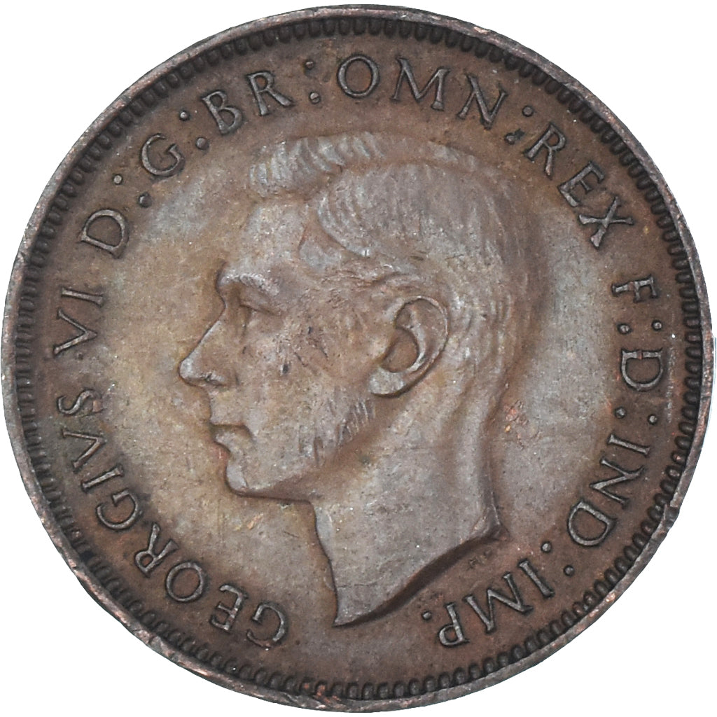 Moneta, Wielka Brytania, Farthing, 1943