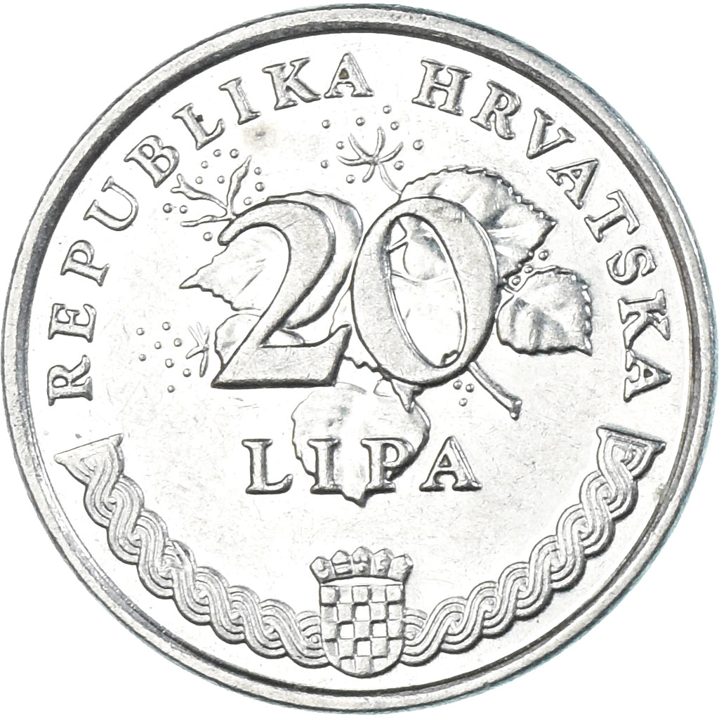 Coin, Croatia, 20 Lipa, 2003
