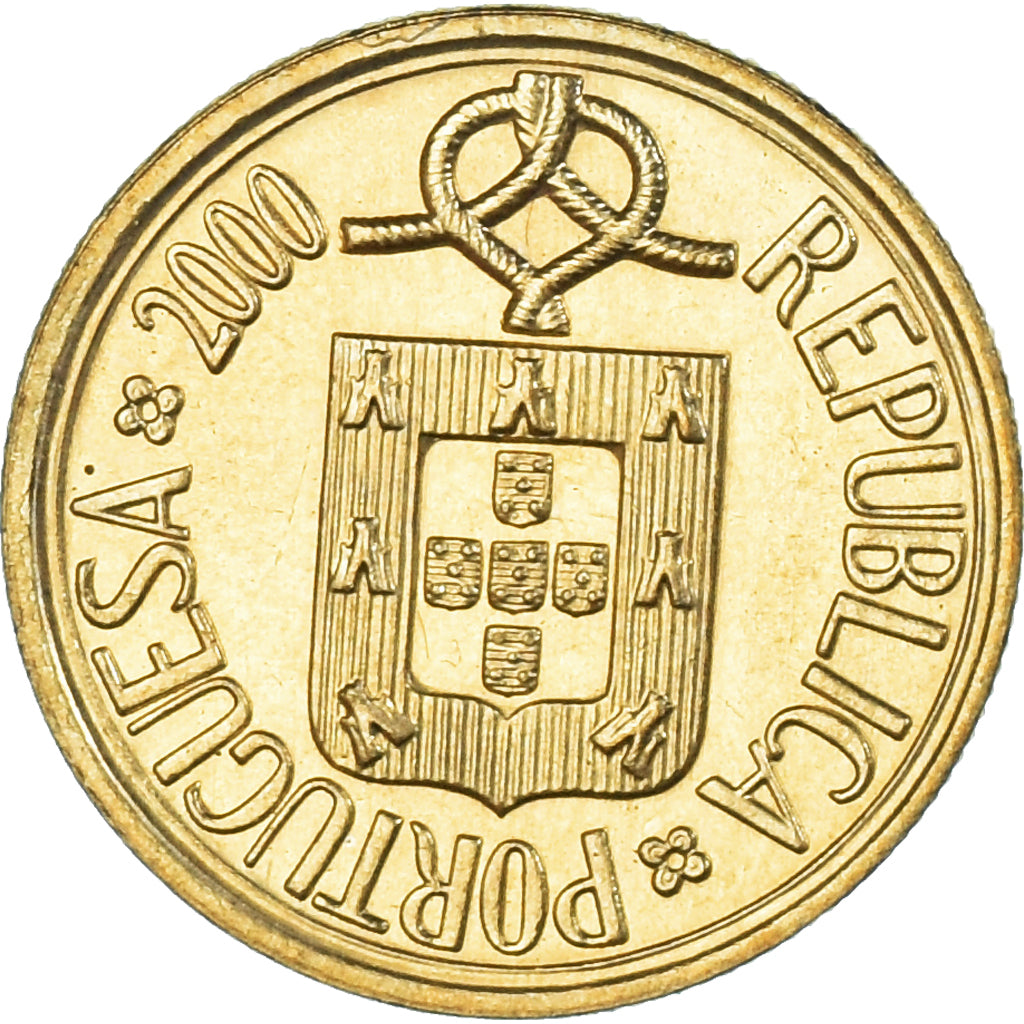Moneda, Portugal, Escudo, 2000