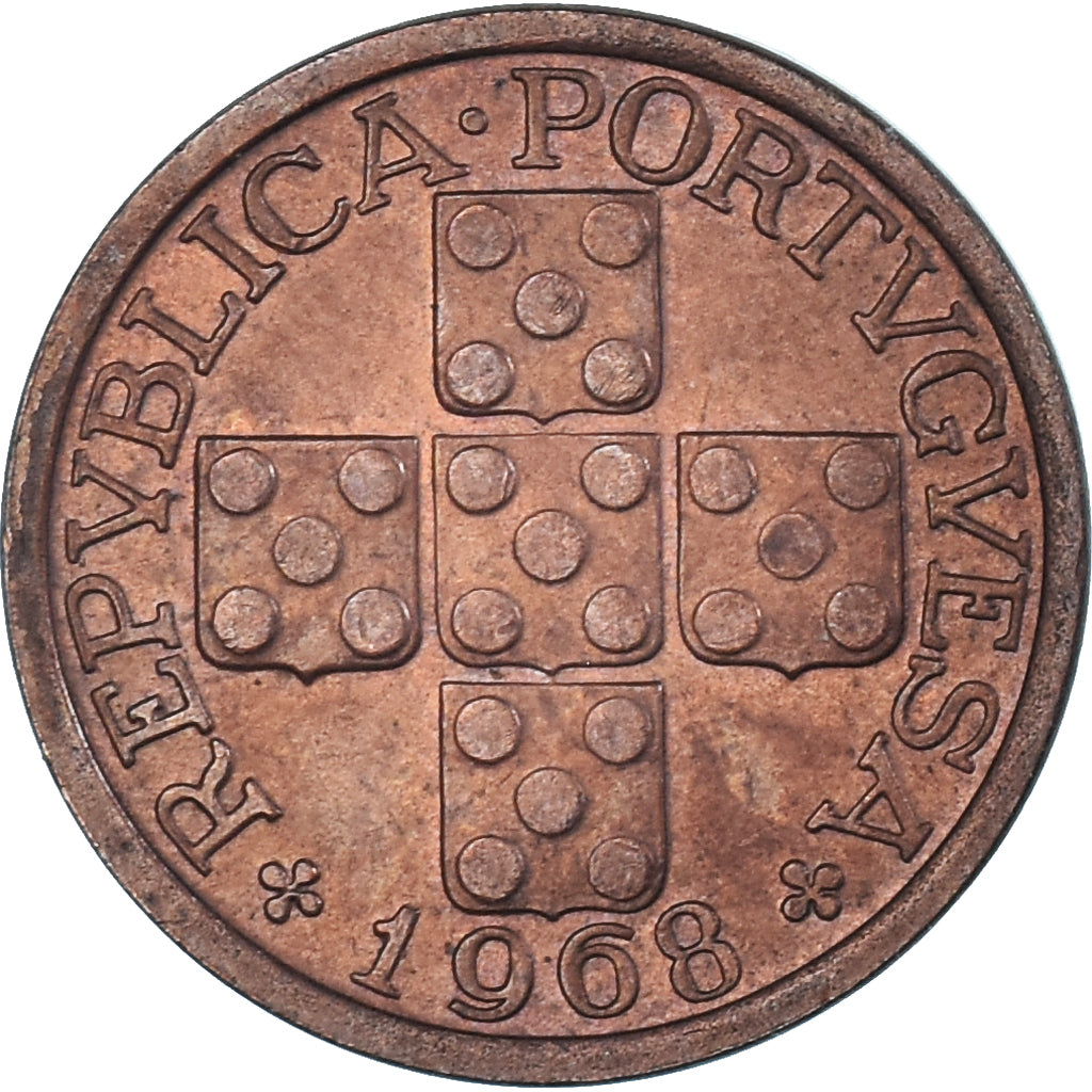 Münze, Portugal, 10 Centavos, 1968